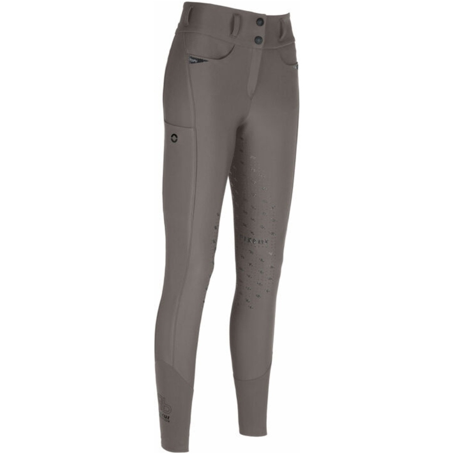 Pikeur Dames Laure Full Screen Print Breeches 143005 486 050 - Taupe